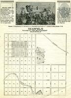 Dearfield townsite and settlement map