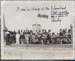 AJMpostWWII13 Visiting a farm in Greeley