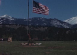 Camp Leadership Course in Rocky Mountain National Park, 1947