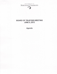 2012-06-08 - Board of Trustees meeting agenda and minutes 