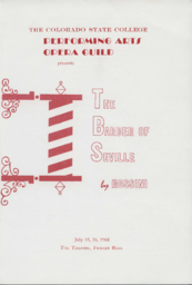 Program for The Barber of Seville