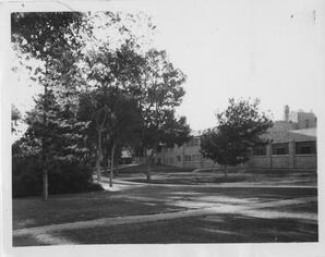 Student Union exterior, 1939