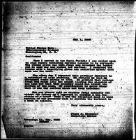 1946-05-01 Letter from James A. Michener to the United States Navy