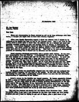 1946-09-30 Letter from James A. Michener to Mr. Lew (Lewis) Hirshon
