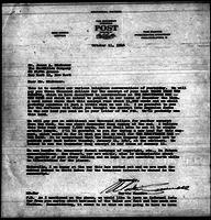 1946-10-11 Letter from Martin Sommers to Mr. James A. Michener
