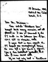 1946-12-23 Letter from A. P. Calvert to Mr. Michener