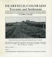 Dearfield, Colorado promotional brochure