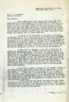 Letter from O. T. Jackson to General J. C. Overmyer, September 25, 1933