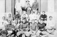 Charles Rothwell and YMCA sports team, Denver, Colorado, 1907