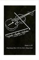 1985-12-13 - Program, Greeley Chamber Orchestra performance