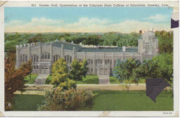 WWII02AAFWTTC Gunter Hall Postcard