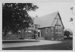 Faculty Apartments, exterior, 1938-08