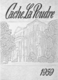 Cache la Poudre yearbook 1959