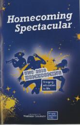 2010 UNC Homecoming Spectacular program