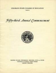 1943-06-09 Commencement Program