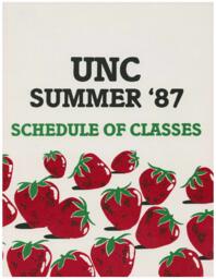 1987-University of Northern Colorado Summer Bulletin, series 87, number 2