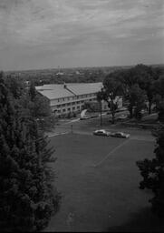 Wiebking Hall exterior, ca. 1960's