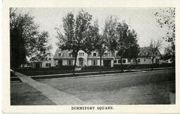 Dormitory Square. Circa 1927-1929