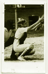 Catcher, University of Northern Colorado women's softball team, 1982.