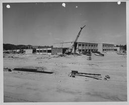 Bishop-Lehr Hall construction, 1961