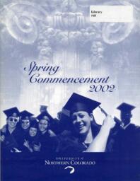 2002-05-10 to 2002-05-11 Commencement Program, Spring