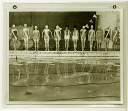 Female swimmers, ca. 1950s.