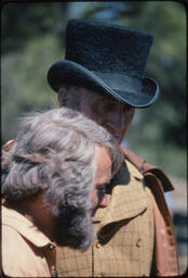 "Gentleman" John Kings and unidentified actor, Estes Park, Colorado, 1978