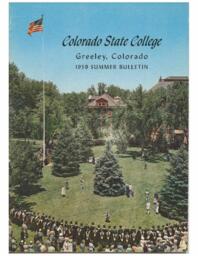 1959 - Colorado State College Summer Bulletin, series 59, number 1