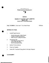 2005 Board of Trustees meeting documents
