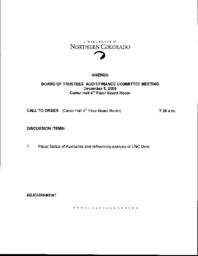 2006-12-06 Board of Trustees meeting documents