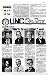 1970 - UNC OnSite, vol. 1, no. 10 (October)