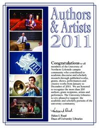 2011 Authors and Artists brochure