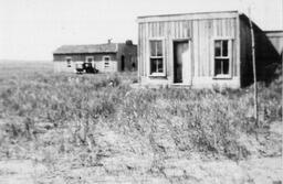 Two buildings, Dearfield, Colorado, ca. 1910s?