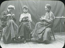 [Three Women Weaving]