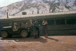 Chaparones, 36th Engineer Camp, Uijeongbu, South Korea, February 1958