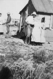Charles Rothwell and friends, Dearfield, Colorado, ca. 1910s
