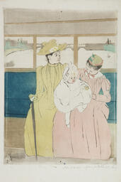 In the Omnibus by Mary Cassatt, ca. 1891