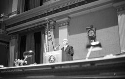 James A. Michener Addressing the General Assembly in the Colorado House of Representatives, 1976
