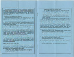 Program, "A Celebration of J.S. Bach," May 17, 1985 (page3&4)