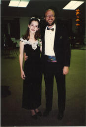 Dan Frantz with unidentified female, March 31, 1995