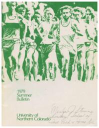 1979-University of Northern Colorado Summer Bulletin, series 77, number 1
