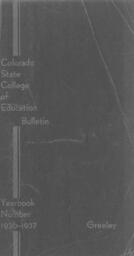 1936 - Colorado State College of Education bulletin, series 36, number 2